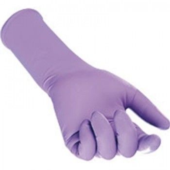 Halyard Health Purple Nitrile Melkershandschoen poedervrij Extra lange manchet - 1066