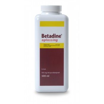 Betadine oplossing 500 ml - 1970