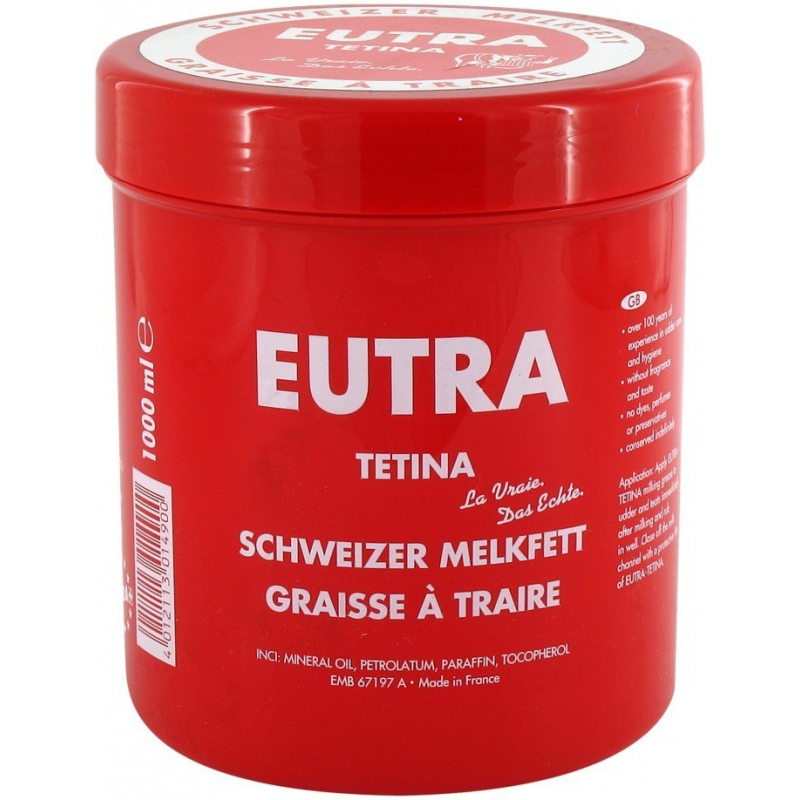 Eutra Tetina Schweizer Melkfett 1000 ml. - 2419