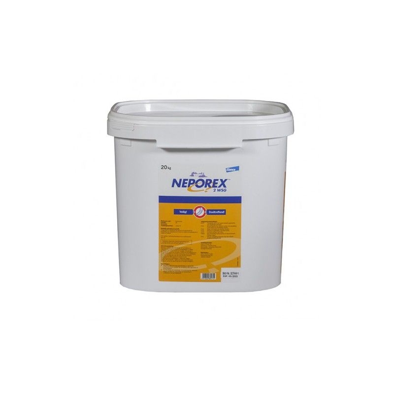 Neporex 2 WSG madenbestrijding emmer 20 kilo - 2675