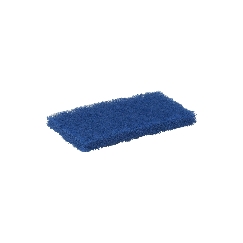 Vikan Hygiene 5524 nylon schuurspons medium blauw - 3061