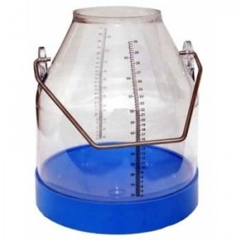 Melkemmer 30 liter Zwarte Schaalverdeling - 376