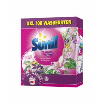 Sunil Professional Wasmiddel Tropische Bloemen & Ylan Ylang 108 wasbeurten - 3856