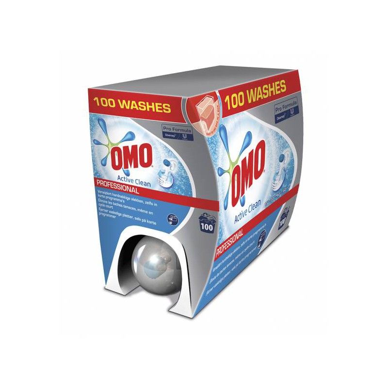 Omo Pro Formula Wasmiddel Active Clean 7,5 Liter - 3858