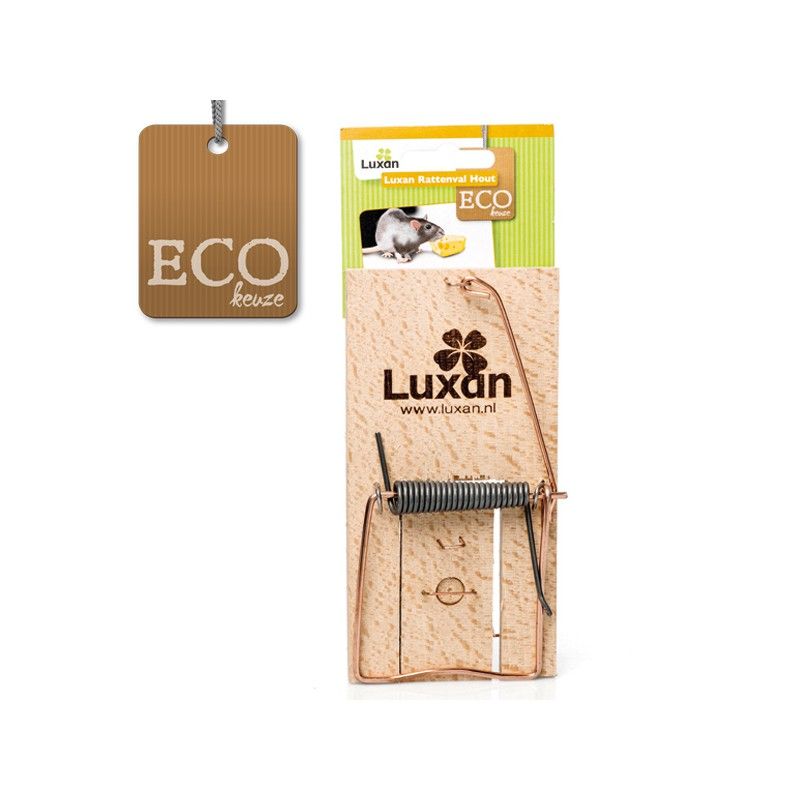 Luxan ECO Rattenval Hout - 4034
