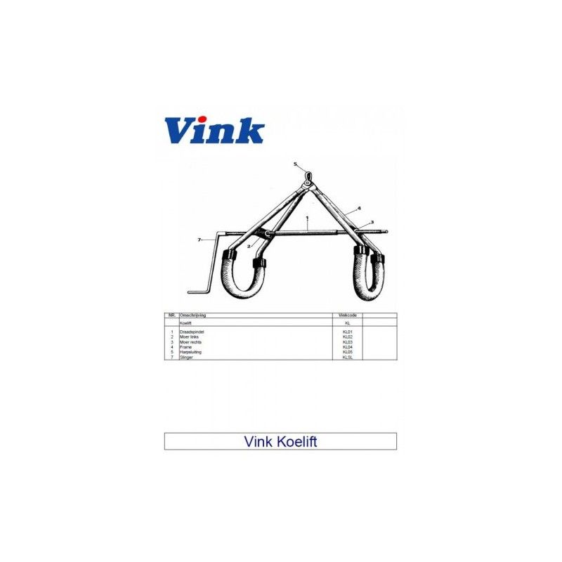 Koelift Vink slinger - 4311