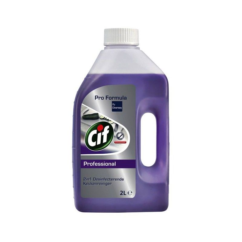 Cif Pro Formula 2in1 desinfecterende keukenreiniger 2 liter - 4847