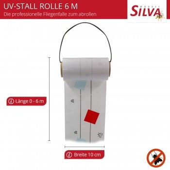 Silva vliegenval UV rol XL 10cm - 4886