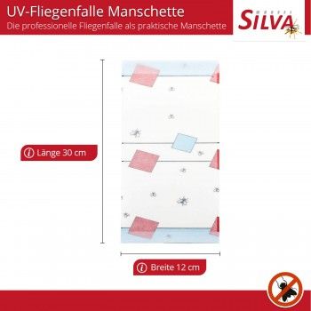 "Silva vliegenval UV manchet"" 12x30 cm"" - 4897"