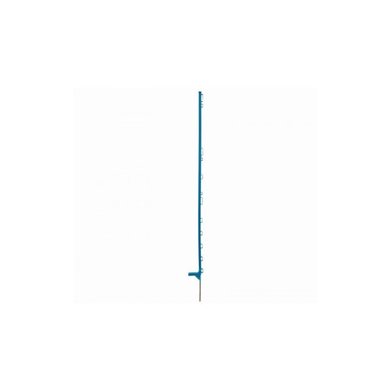 Horizont Kunststofpaal EXTRA turquoise 9-ogen 142cm - 5452