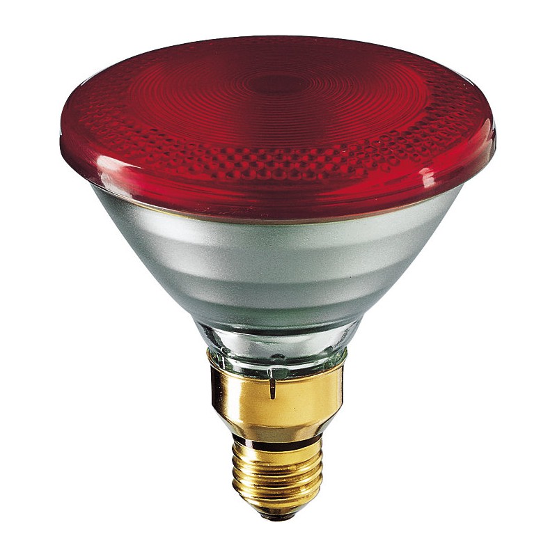 Warmtelamp EB 100 Watt rood Philips
