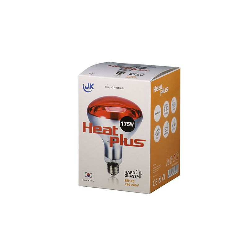 Warmtelamp Heat Plus 100W wit BR125  -Melkvee.shop