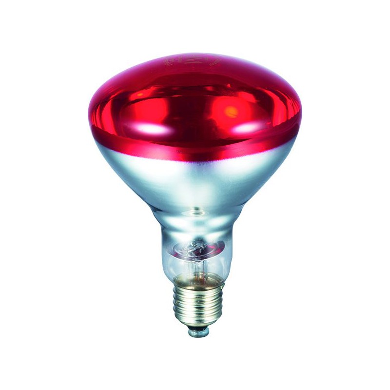 Lampada A Infrarossi 100w E27 230v R95 Rossa - Foto 2