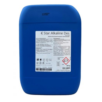 € Star Alkaline Des een Alkalisch chloorhouden reinigings en desinfectiemiddel.