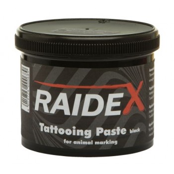 Tatoeëerpasta zwart Raidex 600 gram