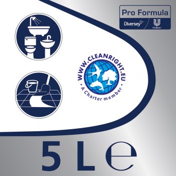 Glorix Pro Formula Toiletreiniger O2 (zonder chloor) 5 Liter