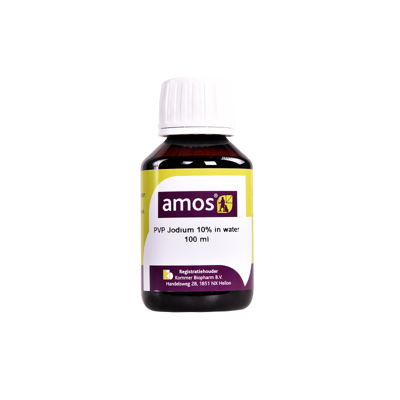 AMOS Jodium PVP 100 mg/ml oplossing 1000 ml