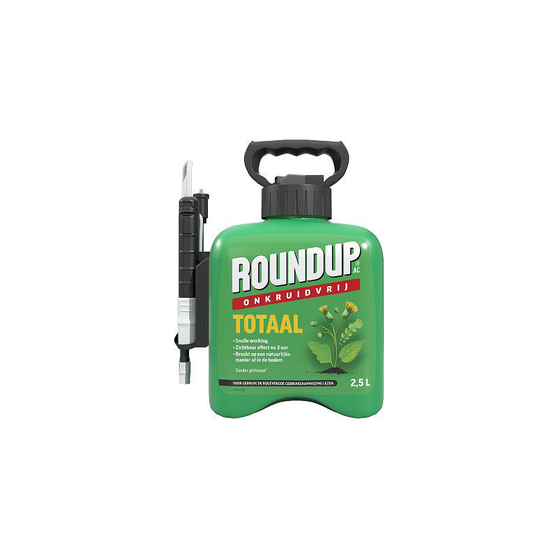Roundup Totaal Kant en Klaar 2.5 Liter Drukspuit - 5196 Roundup Totaal Kant en Klaar 2.5 Liter Drukspuit - 5196
