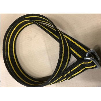 Koehalsband Zwart Geel - Melkvee.shop