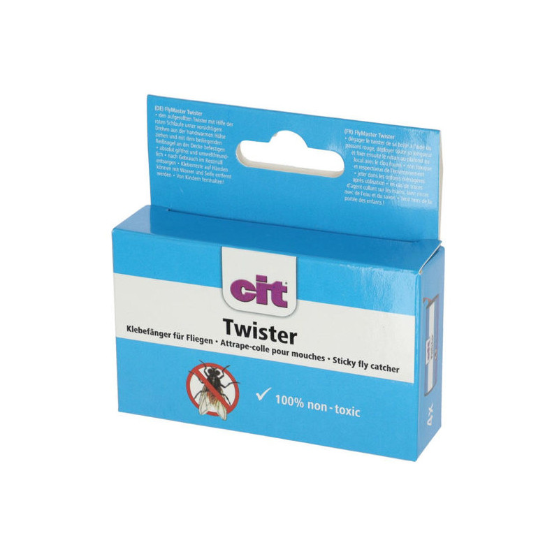 CIT Twister Ouderwetse Vliegenvanger met kleefstof - 2739 CIT Twister Ouderwetse Vliegenvanger met kleefstof - 2739
