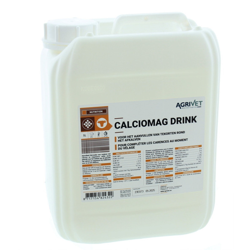 Agrivet Calciomag Drink can a 5 liter