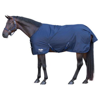Paardendeken Outdoor RugBe marine. 135cm grijs