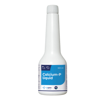 Topro Calcium-P Liquid is ontwikkeld om afgekalfde koeien snel te voorzien van calcium en zo het risico op melkziekte te verlage