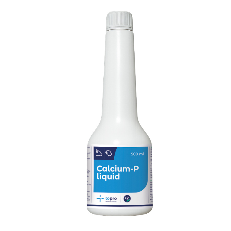 Topro Calcium-P Liquid is ontwikkeld om afgekalfde koeien snel te voorzien van calcium en zo het risico op melkziekte te verlage