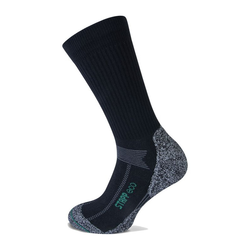 De STAPP Boston Eco zwart sokken zijn gemaakt van gerecyclede fibers (100%).