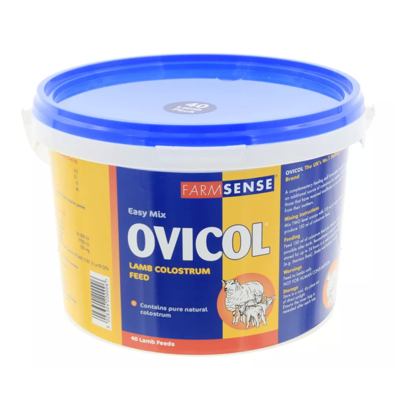 Ovicol is een premium colostrum, snel en gemakkelijk op te lossen. 100% Naturel met een hoog energie gehalte.